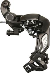 Derailleur p2r 8v. noir eight grande chape (compatible Shimano jusqu'a 30dts)