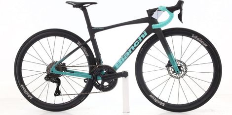 Produit reconditionné · Bianchi Specialissima Di2 12V · Noir / Vélo de route | Très bon état
