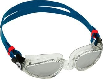 Aquasphere Kaiman Clear Zwembril - Zilveren Spiegelende Lenzen