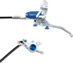 HOPE Frein Tech 4 X2 Argent/Bleu - Avant