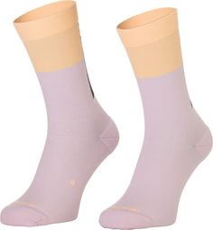 Scott Block Stripe Crew-sokken, roze 