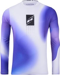 Maillot à Manches Longues Kenny Elite Adulte Line Blanc/Violet
