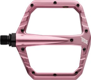 Pair of Title Connect Pink Flat Pedals