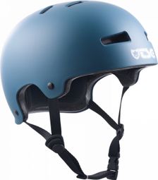 Casque TSG Evolution Solid Colo Satin Bleu Sarcelle