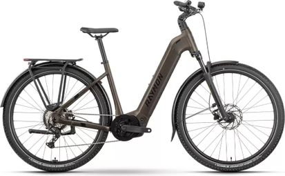 VTC Électrique Raymon Tahona Wave Shimano Essa 8V 600Wh 29'' Marron 2025