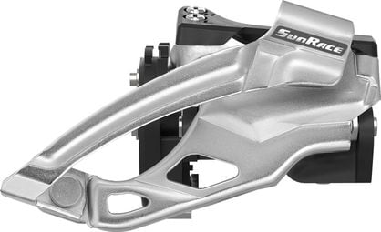 SUNRACE Dérailleur Avant Fdms66 2X10 Vitesses - Top Swing - Dual Pull