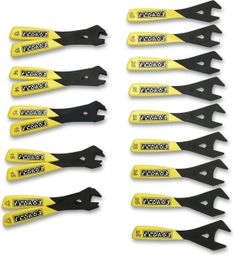 Jeu de Clés à Cônes Pedro's Cone Wrench Set (19 Pièces)