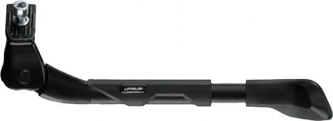 BEQUILLE VELO LATERALE URSUS KING NOIRE 24-28  RENFORCE REGLABLE - SUPPORT 35Kgs (LIVRE SUR CARTE)