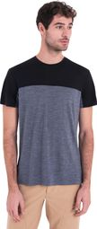 Technisches Icebreaker Merinos 125 Cool-Lite Sphere III T-Shirt Grau/Schwarz