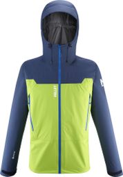 Millet Kamet Light Gore-Tex waterdichte jas Blauw/Groen