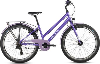 S’COOL chiX pro  vélo enfant  7 vitesses  Violet/Lavande