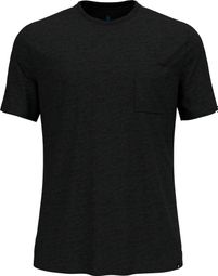 Odlo Essentials Natural Jersey met korte mouwen Zwart