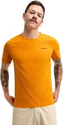 Maillot manches courtes cyclotourisme homme Cyclisme Pilgrim Orange Orange