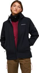 Peak Performance Hike Gore-Tex 3L Regenjacke für Damen, schwarz