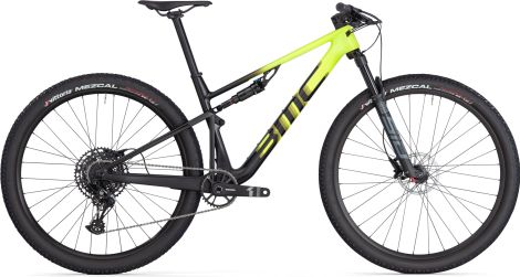 BMC Fourstroke Four Volledig geveerde MTB Sram NX Eagle 12S 29'' Zuurgeel Zwart 2024