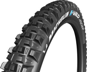 Produit Reconditionné - Pneu VTT Arrière Michelin E-Wild Rear 27.5'' Plus Tubeless Ready Souple Compétition Line Gum-X