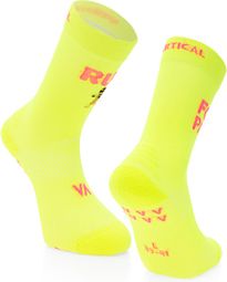 Chaussettes Vertical Mountain Run For Pasta Jaune Fluo