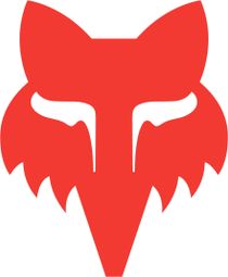 Fox Head sticker 18 cm Red