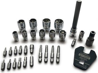 Pedro's Pro Bit and Socket Set (31 Pieces)