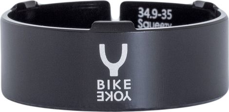 BikeYoke Squeezy Zadelklem Zwart