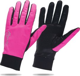 Gants Velo Long De Hiver Rogelli Laval - Femme - Rose