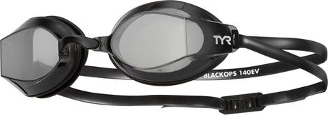 Tyr Blackops Racing Swimming Goggles Smoked Black