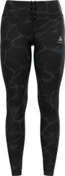 Odlo Zeroweight Print Hardlooplegging Dames Zwart