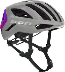 Scott Centric Plus Helm Grau/Violett