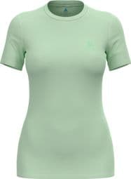 T-Shirt Technique Femme Odlo Merino 160 Natural Vert Clair