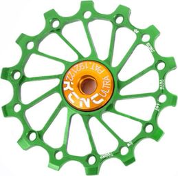 Jockey Wheel KCNC Narrow/Wide Long teeth Vert 14 Dents