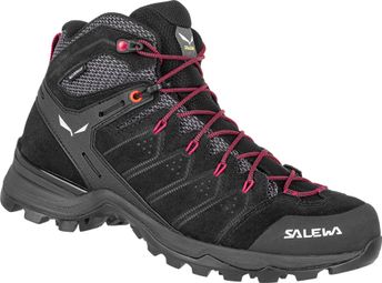 Chaussures de Randonnée Salewa Alp Mate Mid Wp Noir Femme