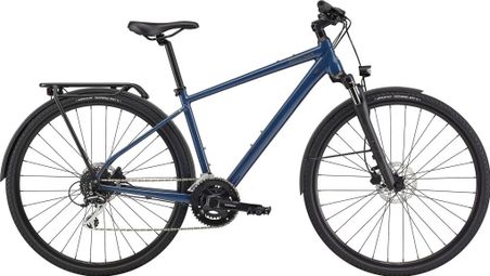 VTC Cannondale Quick CX EQ Shimano Acera/Altus 8V 700 mm Bleu Abyss