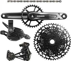 Grupo Sram SX Eagle 12V DUB Negro