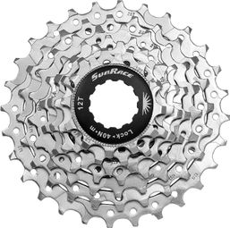 SunRace CSM63 Cassette 7S Zilver