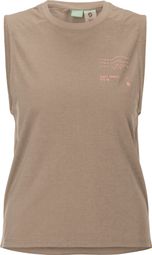 Scott Tank-top Vertic Beige voor dames