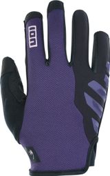 Gants VTT ION Scrub AMP Violet Unisexe