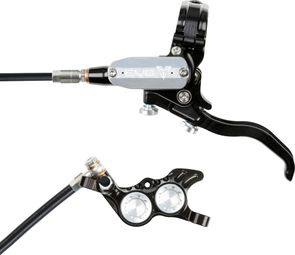 Frein Avant Hope Tech4 EVO GR4 Noir / Argent Durite Standard