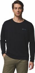 Columbia Zwart Butte T-shirt Lange Mouw Zwart