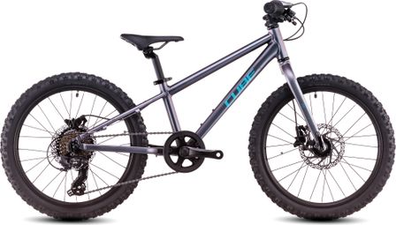 Cube Acid 200 Disc Kid MTB Shimano 7S 20'' Galactic Purple Blue 5 - 7 Years Old