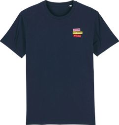 T-Shirt Manches Courtes Çois '80% mental 20% Legs' Bleu