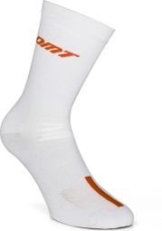 Chaussettes DMT Classic Race Blanc/Orange