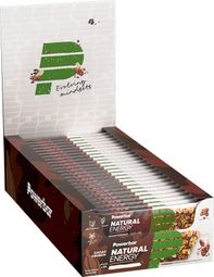 Boîte Natural Energy Cereal Bar (18x40g) - Powerbar - Chocolat - Barres énergétiques
