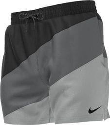 Nike Zwem 5'' Volley Shorts Zwart Grijs