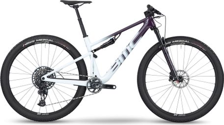 BMC Fourstroke One Volledig geveerde MTB Sram GX Eagle AXS 12S 29'' Diep paars Wit 2023