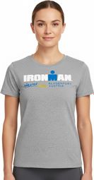 Dames Ironman Oostenrijk Grijs Korte Mouw T-Shirt