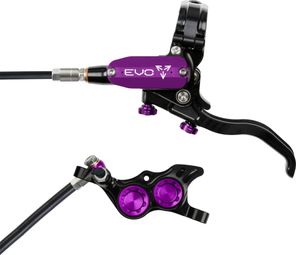 Hope Tech4 EVO TR4 Voorrem Zwart / Paars Standaard Slang