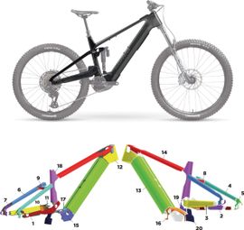 Kit de protection sur-mesure Norco Sight VLT CX - 2025 - S4 - Brillant