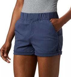Pantalones cortos Columbia Firwood Camp II azul mujer L