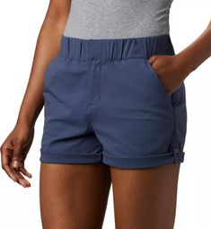 Columbia Firwood Camp II Shorts Blauw Vrouwen L