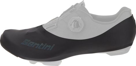 Santini Clever Black Shoe Covers